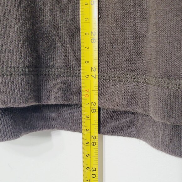 Blass Sport Men’s Brown 100% Cotton Quarter Zip Pullover Elbow Patch Sweatshirt - Picture 10 of 12